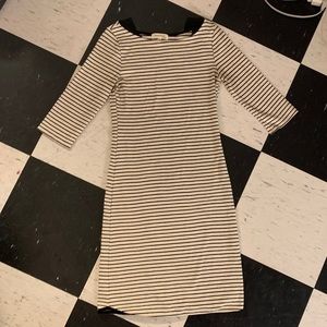 Monteau stripped dress